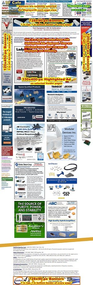 New Banner Advertising Plan (screenshot 10/24/2025) - RF Cafe