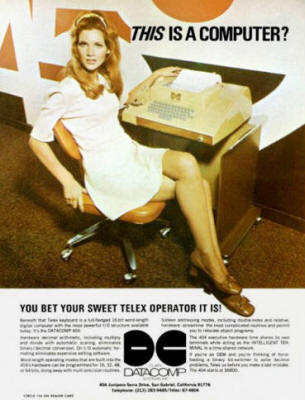 RF Cafe - Vintage Datacomp Computer Ad