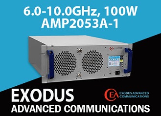 Exodus Advanced Communications AMP2053A−1 Solid State Amplifier 