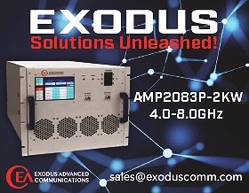 Exodus Advanced Communications AMP2083P-2KW, 4.0–8.0 GHz, 2 kW Pulse SSPA - RF Cafe