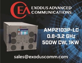 Exodus AMP2103P-LC, 0.5–3.2 GHz, 1 kW Pulse SSPA - RF Cafe