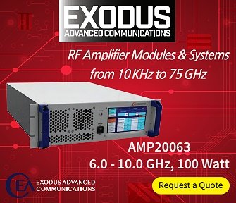 Exodus AMP20063, 6-10 GHz, 100 W, High-Power Solid-State Amplifier - RF Cafe
