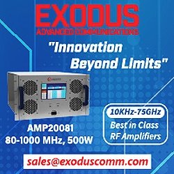 Exodus AMP20081, 80-1000 MHz, 500 W SSHPA - RF Cafe