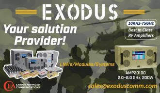2.0-8.0GHz, 200W, Outstanding TWT replacement! Exodus Model AMP20100 - RF Cafe