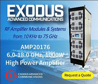 Exodus AMP20176, 6.0-18.0 GHz, 1 kW SSHPA - RF Cafe