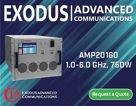 Exodus AMP20160, 1-6 GHz, 750 W SSHPA - RF Cafe