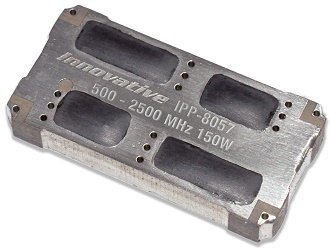 Innovative Power Products IPP-8057 150 Watt Dual Directional Coupler for 500-2500 MHz Plot - RF Cafe
