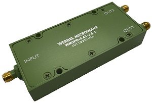 Werbel Microwave WM2PD-0.45-7.5-S 2-Way Power Splitter - RF Cafe