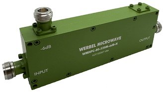Werbel Microwave WM2PD-0.45-7.5-S 2-Way Power Splitter - RF Cafe