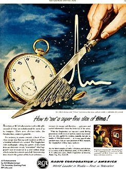 AI-Enhanced RCA Graphechon Tube ad in the July 8, 1950 Saturday Evening Post - RF Cafe Website