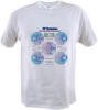 RF Cafe Smith Chart T-shirt - Front design only:  We Are the World's Matchmakers Smith Chart design