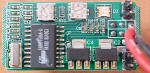 Blade CP 4-in-1 Radio PCB - microcontroller, voltage regulators, potentiometers, LED