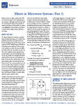 RF Cafe - Watkins-Johnson Tech-Notes, Mixers in Microwave Systems part 1