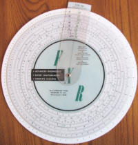 RF Cafe - FXR (Microlab/FXR) Slide Rule / Smith Chart (this is the slide rule side)