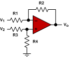Operational Amplifier Differential OpAmp - RF Cafe