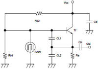 RF Cafe - muRata resonator oscillator circuit