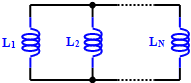 Parallel-connected inductor drawing - RF Cafe