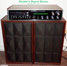 Reader's Digest Model 800-XR Stereo AM/FM - RF Cafe