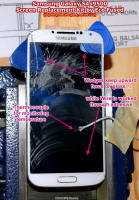 Samsung Galaxy S4 Smartphone Glass Replacement (removal process) - RF Cafe