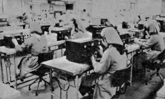 Girls at Sony transistor plant perform electronic quality control tests - RF Cafe