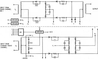 Switching circuit with Kita diodes - RF Cafe