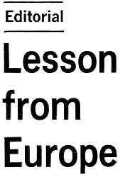 Lesson from Europe - Editorial, May 4, 1964 Electronics Magazine - RF Cafe