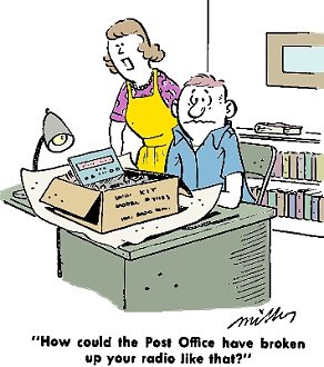 This comic is unrelated to the story, but was on the page - RF Cafe