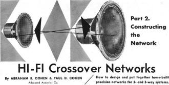 Hi-Fi Crossover Networks (part 2), May 1959 Electronics World - RF Cafe
