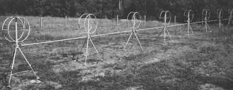 Typical aperiodic loop antenna array has 36 elements - RF Cafe