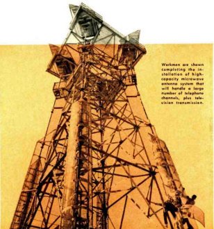 Installation of high-capacity microwave antenna system - RF Cafe