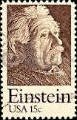 Albert Einstein Stamp, USA, 15c - RF Cafe