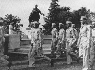 Negro Pilots Get Wings at Tuskegee Institute, March 23, 1942 Life - RF Cafe