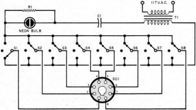 Diagram of a portion of the 211 's circuitry - RF Cafe