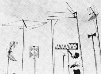 Nine different types of UHF antennas were tested by RCA -  RF Cafe