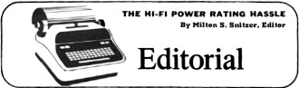 The Hi-Fi Power Rating Hassle, October 1972 Popular Electronics - RF Cafe
