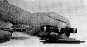 Straighten the iron wire for the cores by stretching it as explained in text - RF Cafe