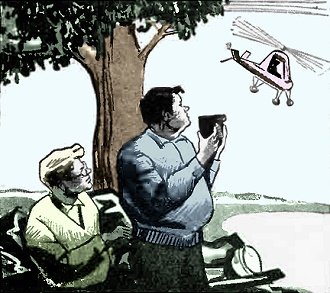 Carl and Jerry called the W7 in Tucson and reported the success of the operation - RF Cafe