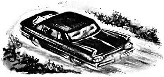 Carl and Jerry arrive in car, August 1961 Popular Electronics - RF Cafe