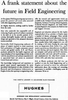 Future of Field Engineering by Hughes, June 1957 Popular Electronics - RF Cafe