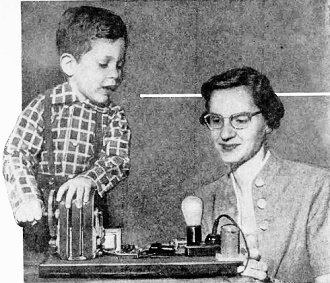 Teach Kids Electricity, June 1958 Popular Electronics - RF Cafe