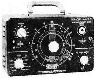Commercial bridge instrument for resistance and capacity measurements - RF Cafe