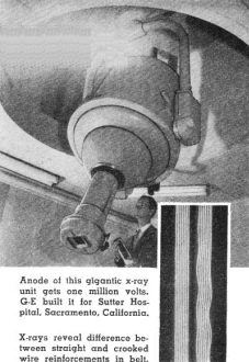 X-Ray Inspection, April 1955 Popular Electronics - RF Cafe