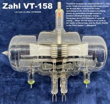 Zahl VT-158 High Power Radar Vacuum Tube (1) -  RF Cafe