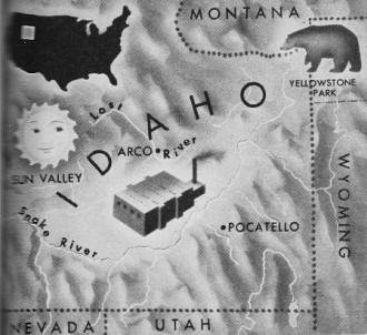 New reactor station in Snake River Valley of Idaho - RF Cafe