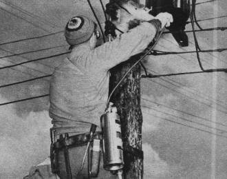 Linemen must learn to be fire fighters - RF Cafe