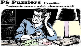 Popular Science Puzzlers, August 1961 Popular Science - RF Cafe