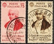 Luigi Galvani commemorative stamp from Italy - RF Cafe