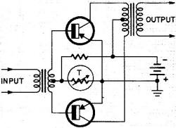 Push-pull amplifier configuration - RF Cafe