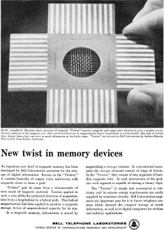 New Twist in Memory Devices, February 1958 Radio Electronics - RF Cafe