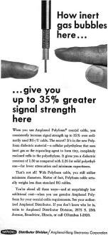 Amphenol Polyfoam® Coaxial Cable, January 1962 Radio-Electronics - RF Cafe